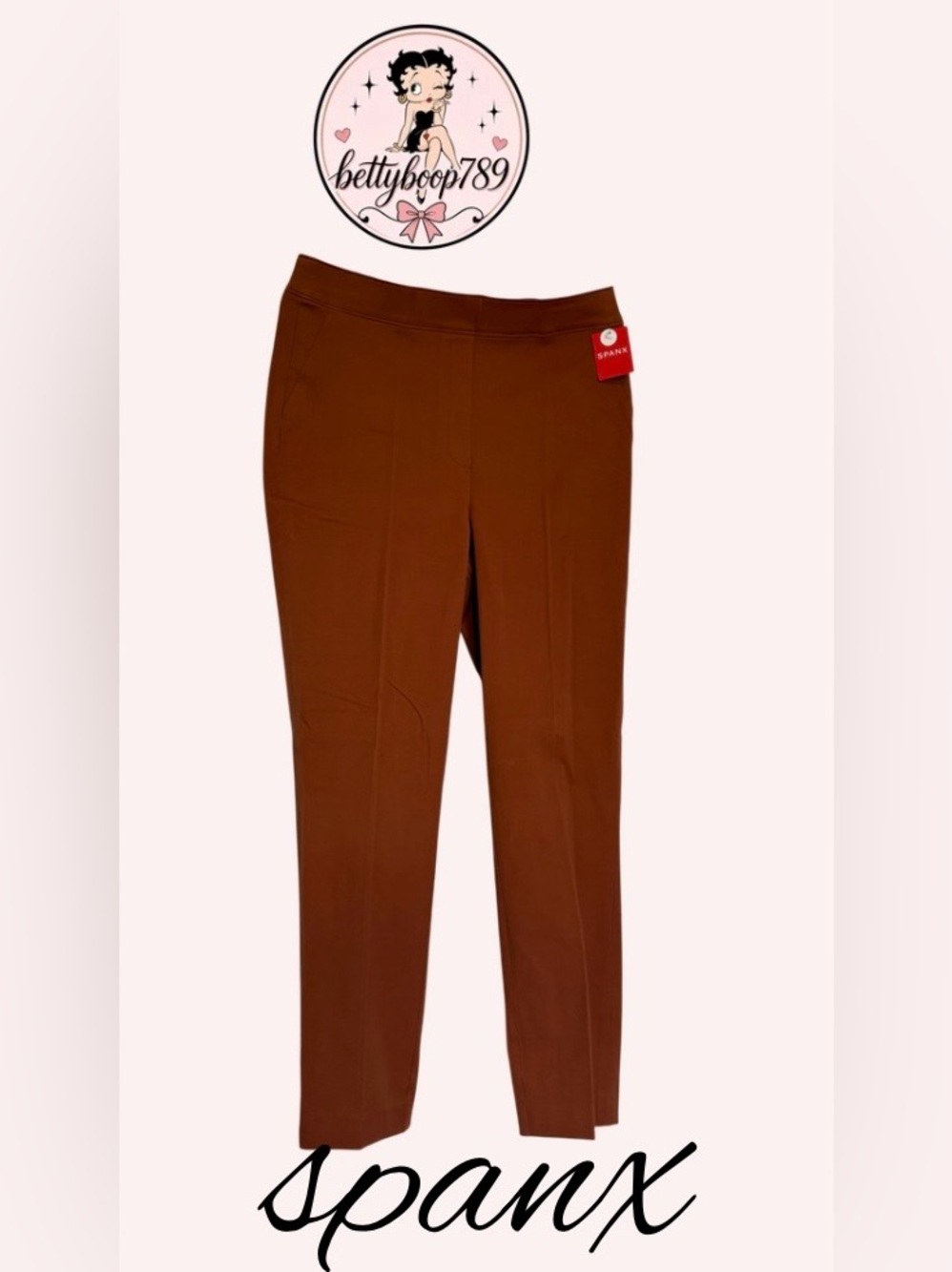 SPANX Women's Rust Brown Ponte Skinny Pants